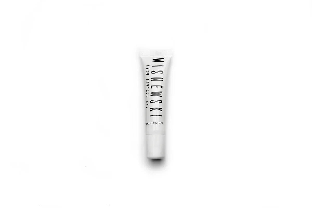 White tube of Extra Strong Control Gel. Tube has the Wisnewski logo in black on front. 